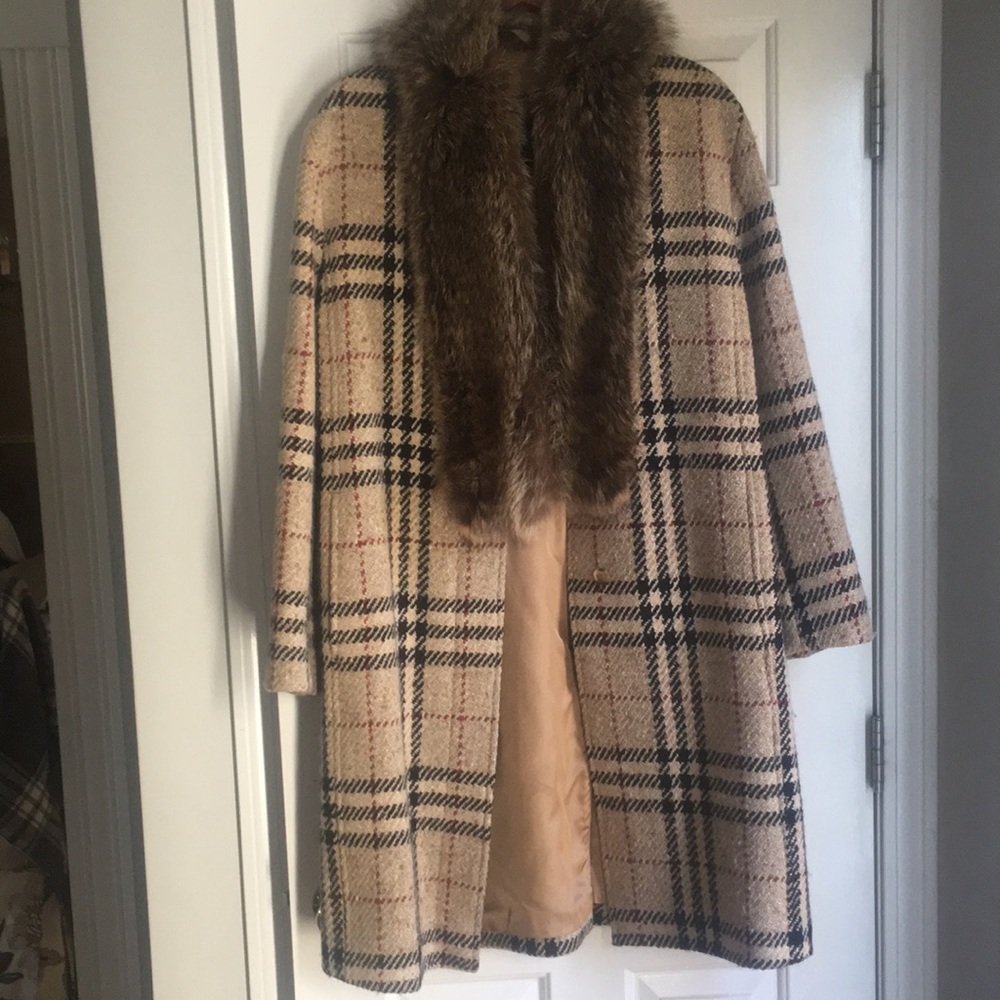 Burberry wool coat